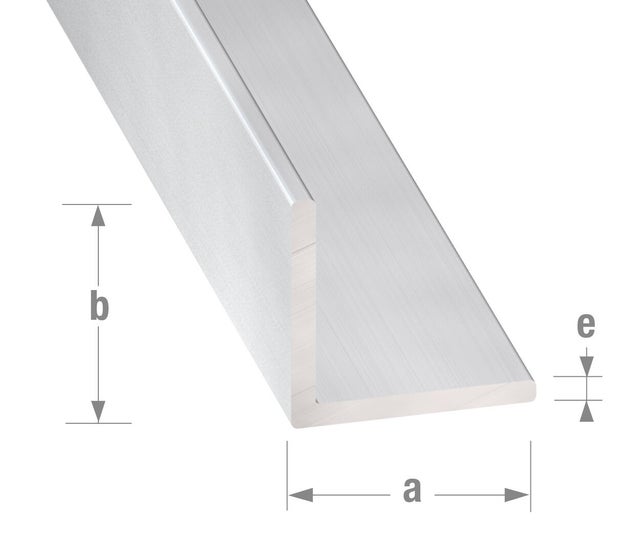 Cornière d'angle aluminium 10 x 10 mm L.1 m- CQFD