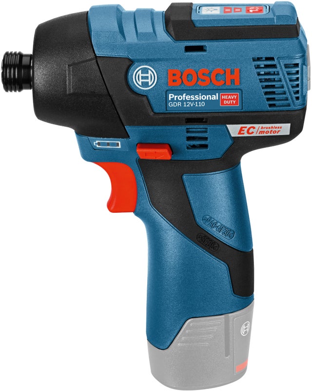 Visseuse à choc sans fil Click&Go + L-BOXX - GDR 12V-110 BOSCH PROFESSIONAL