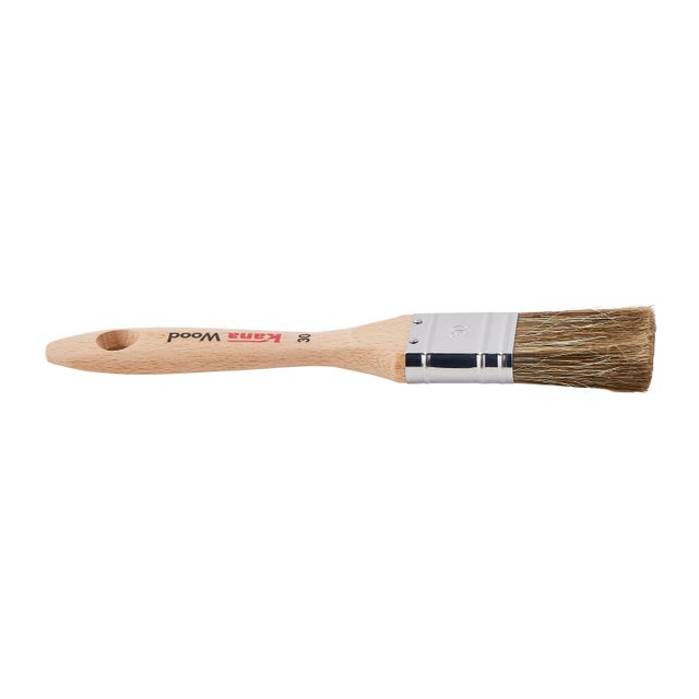 Pinceau brosse plat pour lasure l.30 mm - KANA
