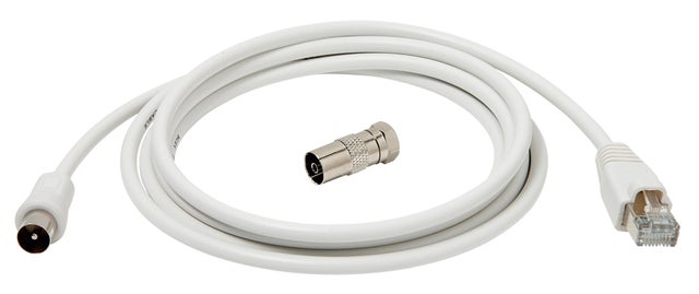 Cordon RJ45 coaxial Long.2 m