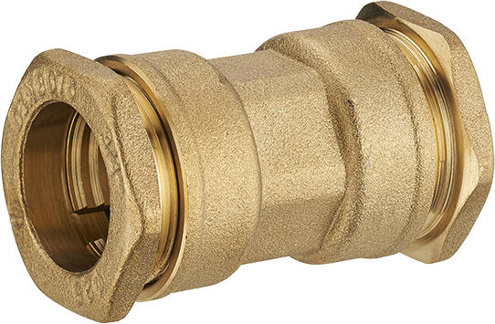 Té égal laiton 90° raccords à compression pour tube PE 32