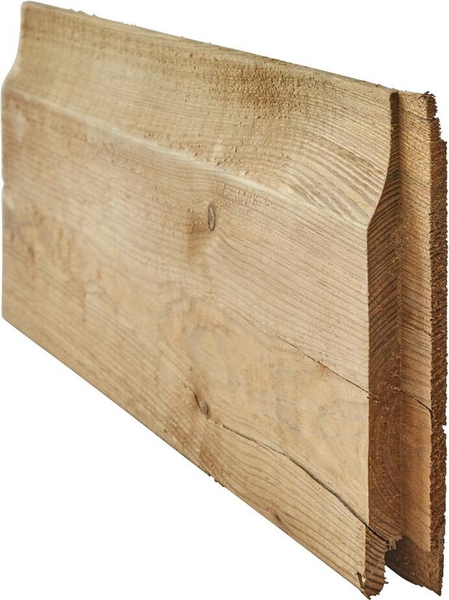 Clin rainuré bouveté pin sylvestre classe 4 Ep.22 x l.145 x L.2400 mm