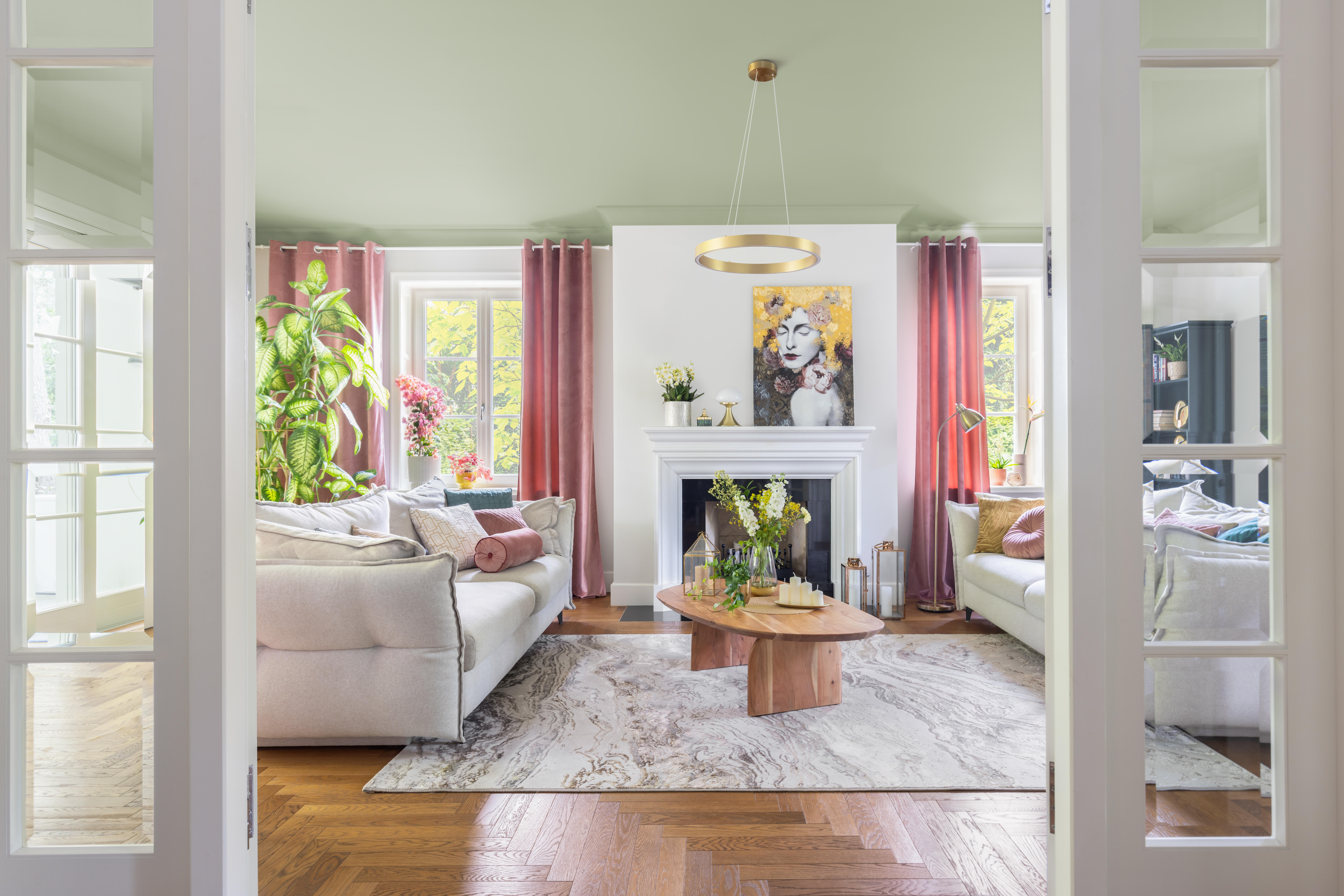 Lampa wisząca Midway 40W LED złoty Light prestige - 2