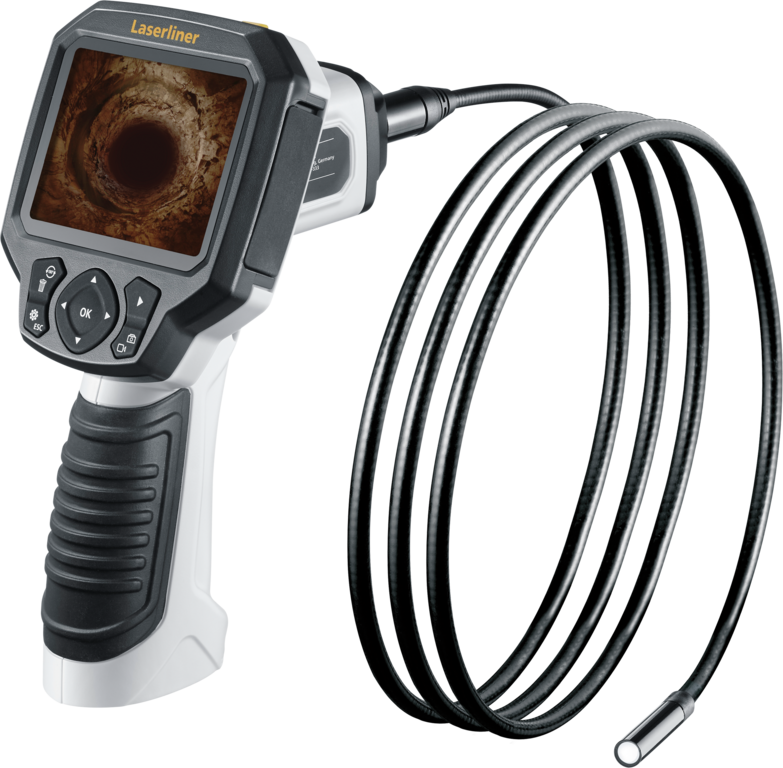 Caméra Endoscopique 6,2 Mm Avec écran 5" - Sonde Rotative 360°, étanche IP67, 1,5 M, Pour Inspection