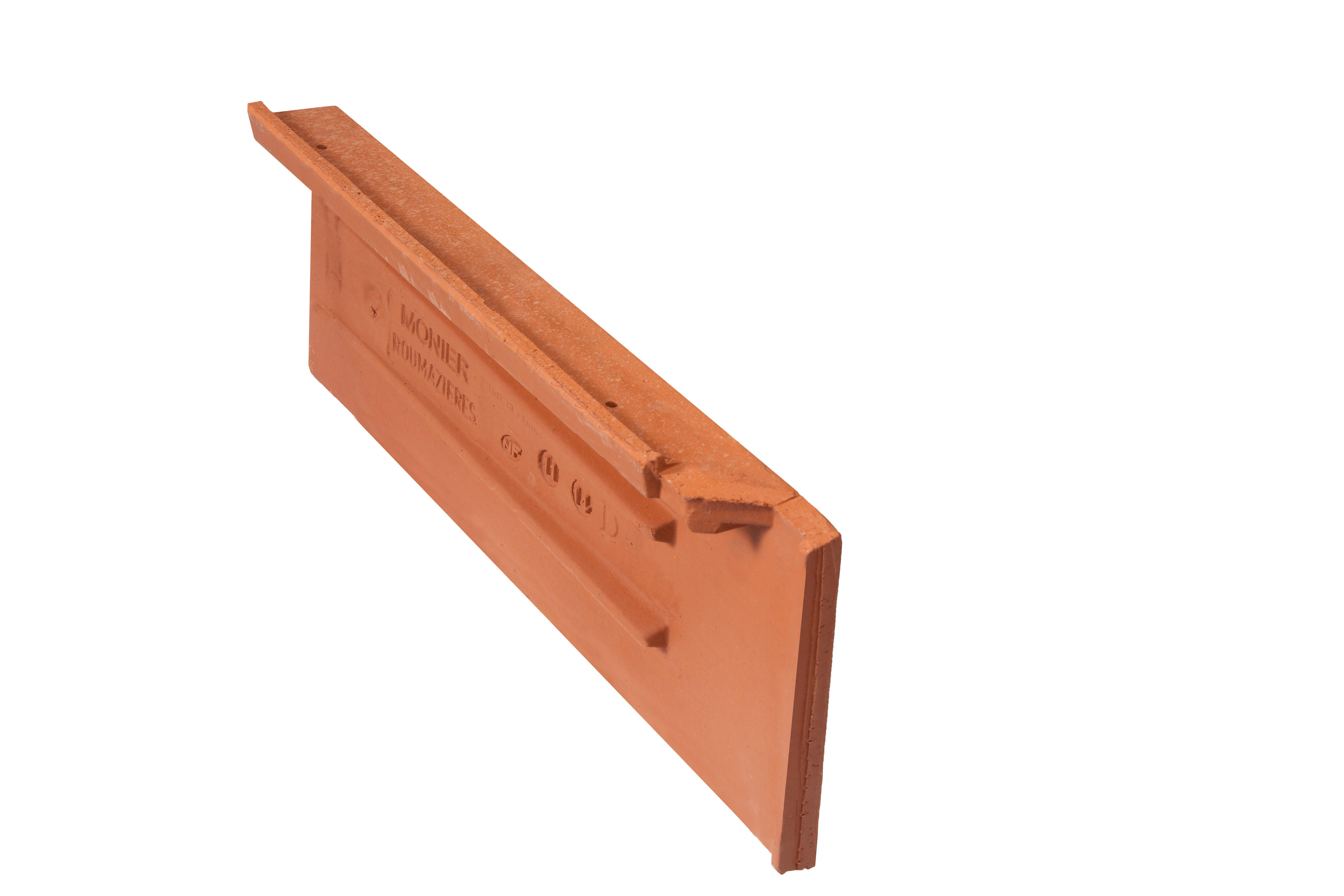 Tuile de rive à rabat droite Gallo Romane tons variés atlantique ...