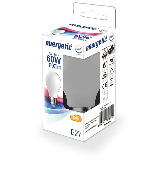 Ampoule LED E27 2700K  - NORDLUX