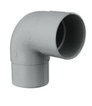 Coude PVC Mâle/femelle 30°, Diamètre 100 Mm, Référence Nicoll CT3, Classe Feu NF-M1