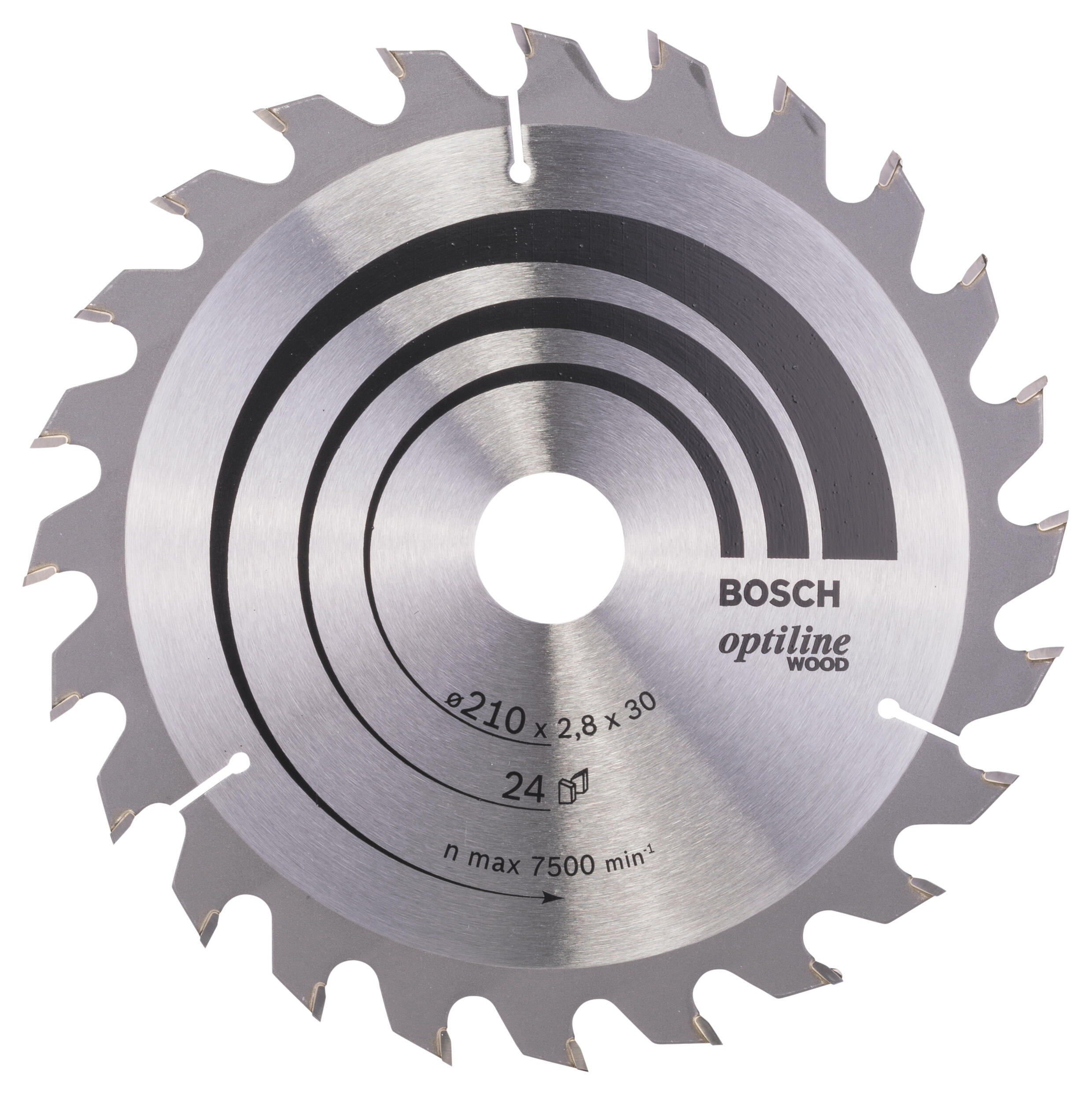 Lame scie circulaire pour le bois Diam.210 mm - 2608640621 BOSCH  - 4