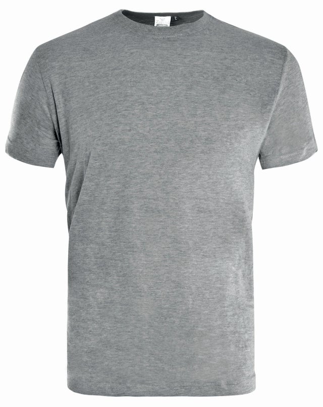 T-shirt de travail gris clair T.M N.O.W - KAPRIOL