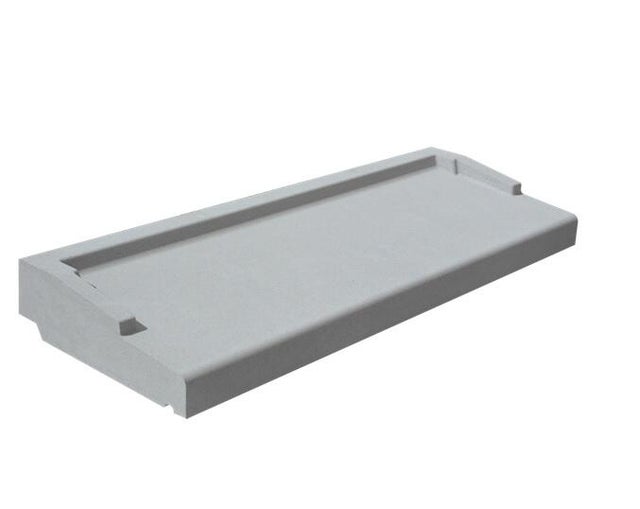 Appui de fenêtre gris l.35 x L.130 cm - WESER