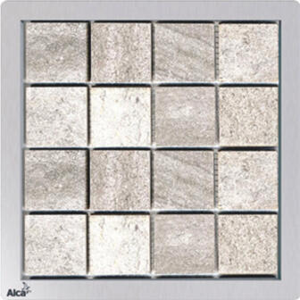 Grille en acier inoxydable à carreler 92×92 mm MPV016