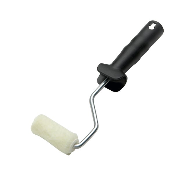 Rouleau patte de lapin polyester tissé 5 mm Long.60 mm pour vernis, laque et traitement bois - KENSTON