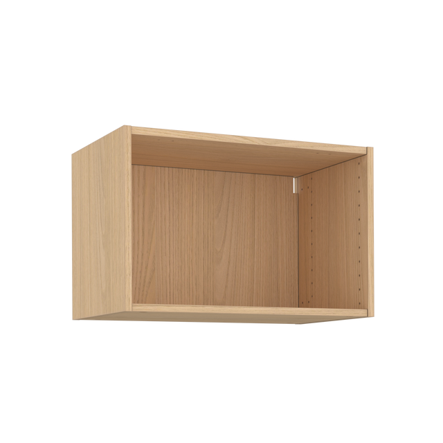 Caisson haut de cuisine DELINIA ID effet bois H.38.4 x l.60 x P.35 cm