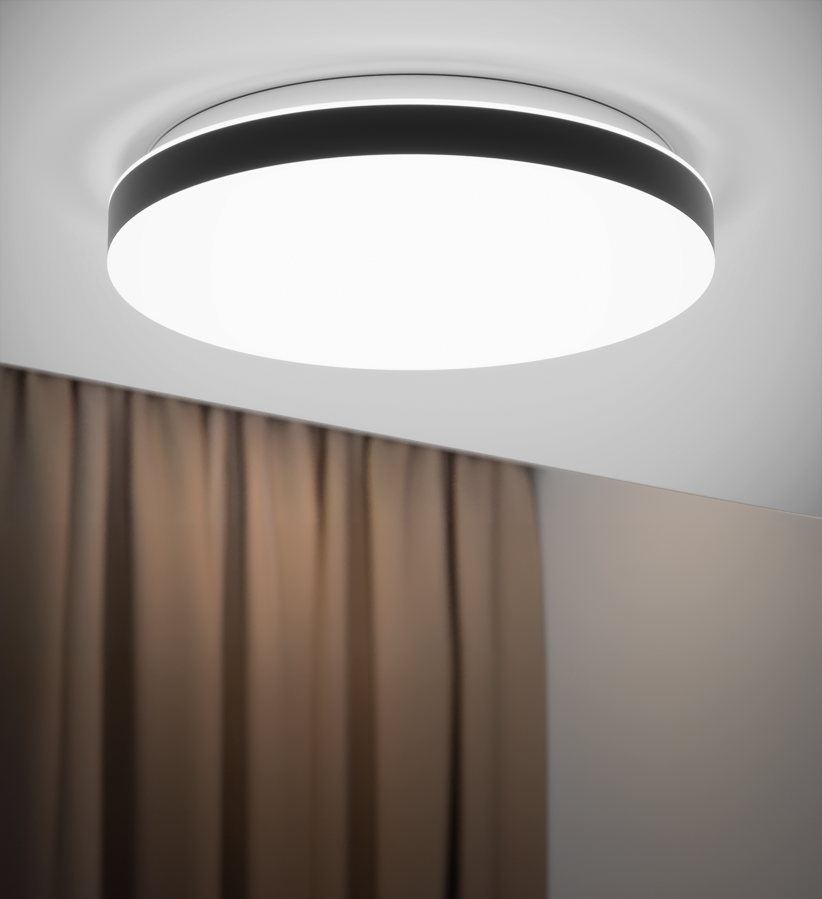 Plafon Babilon czarny okrągły 33 cm 1800 lm LED Light Prestige - 2