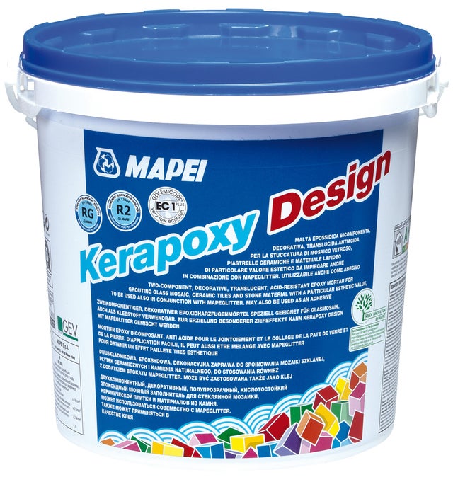 Mortier époxy 3 kg Kerapoxy Design 103 Blanc lune MAPEI