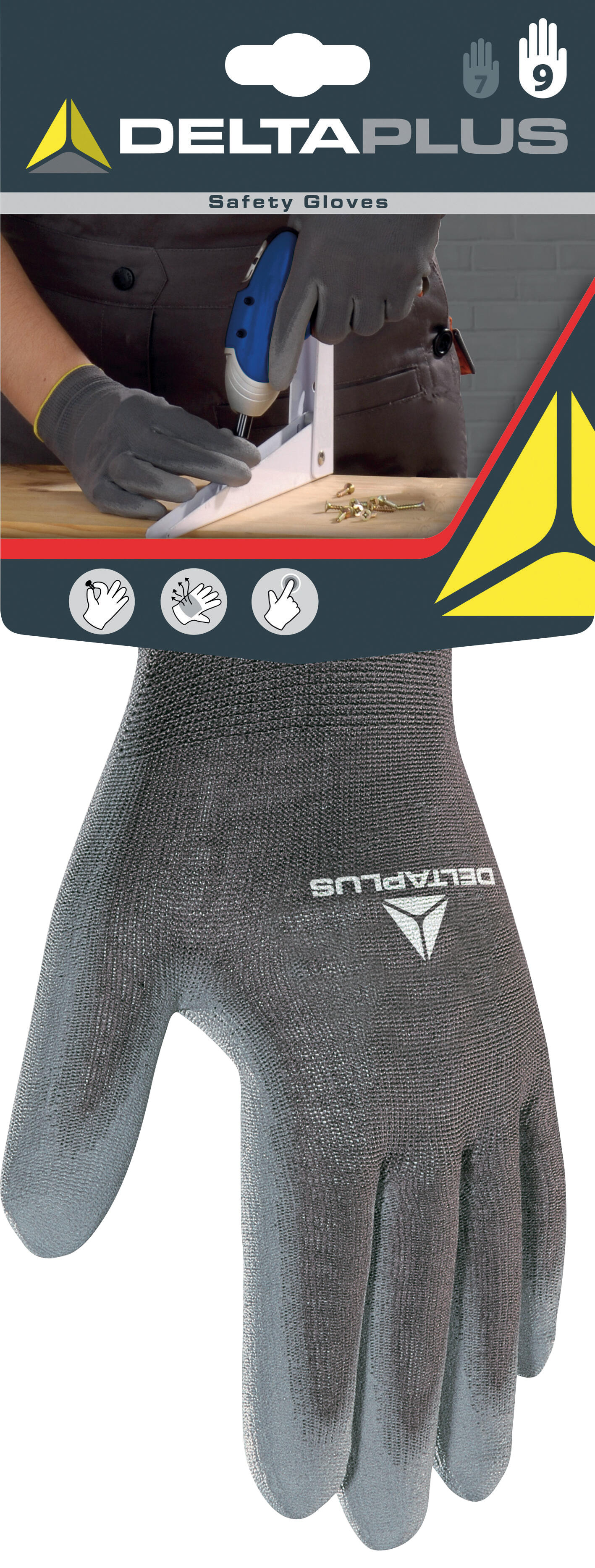 Gants de protection agilité T.9 - DELTA PLUS - 3