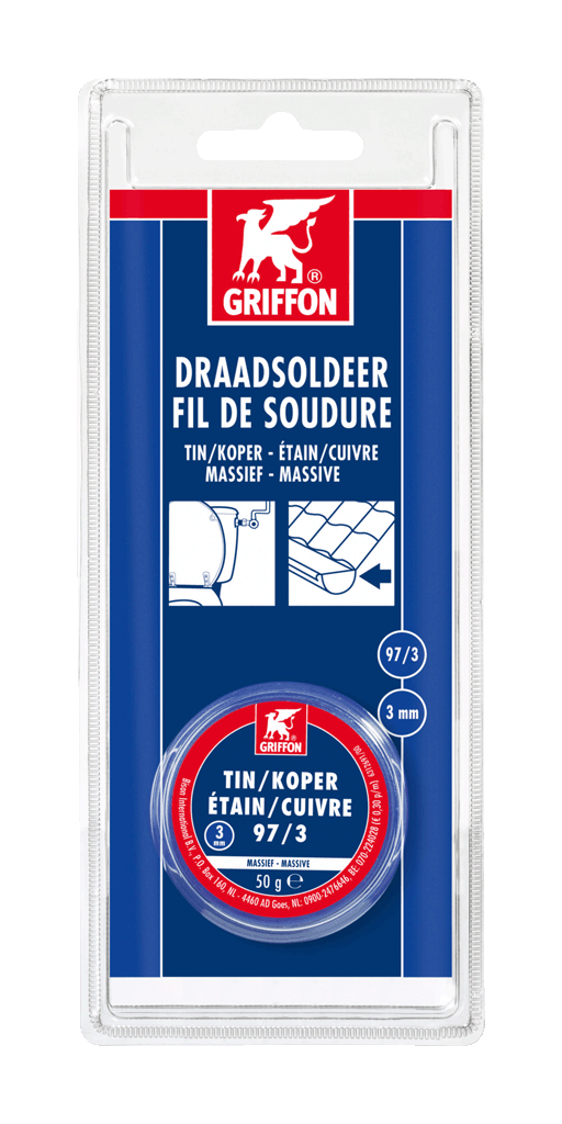FILS DE SOUDURE ETAIN CUIVRE97/3- GRIFFON