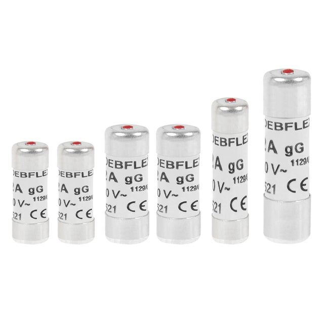 ​Lot 6 fusibles 2(10a 16a) 20a 32a