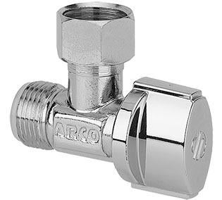 Robinet Equerre 1/4 tour WC NF 12x17 (3/8