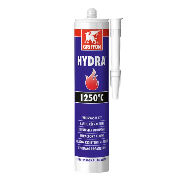 Mastic d'étanchéité ignifuge 600 g Hydra - GRIFFON