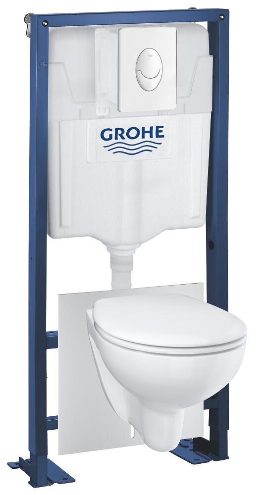Pack wc suspendu sans bride bâti universel - GROHE Solido Bau Air