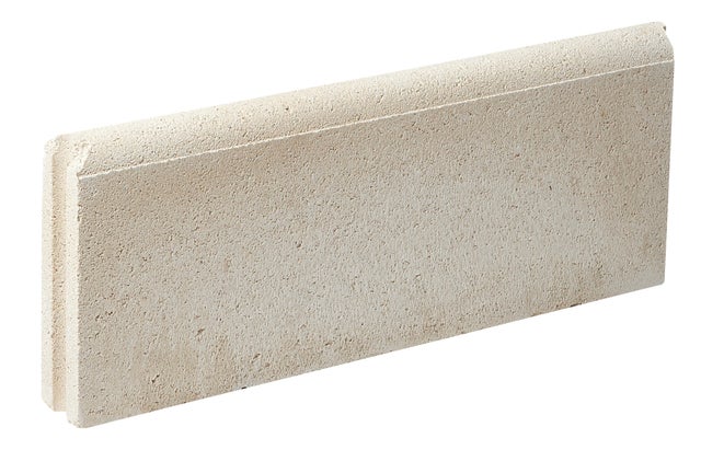 Bordurette droite ton pierre Ep.5 x H.20 x L.50 cm