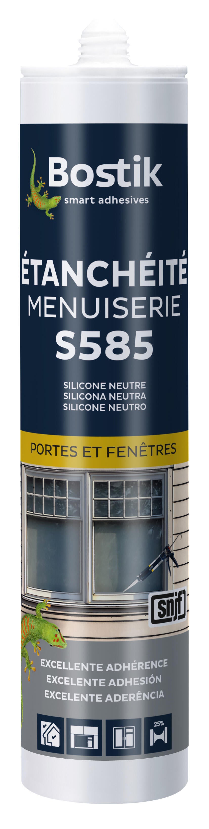 Mastic d'étanchéité multi-usages blanc - cartouche 280ml