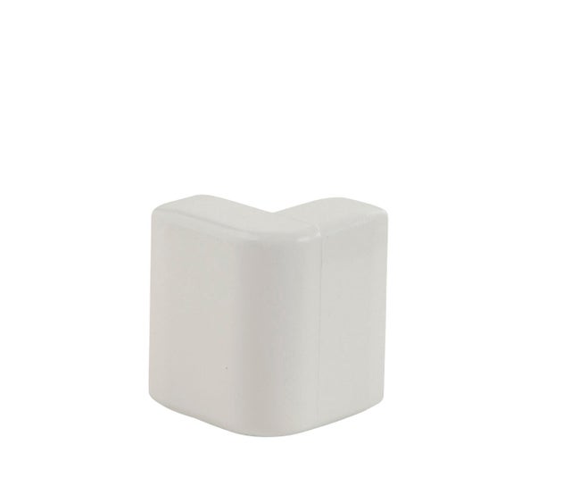 Lot de 4 angles extérieurs blancs pour moulure 10 x 30 mm - DEDRA 