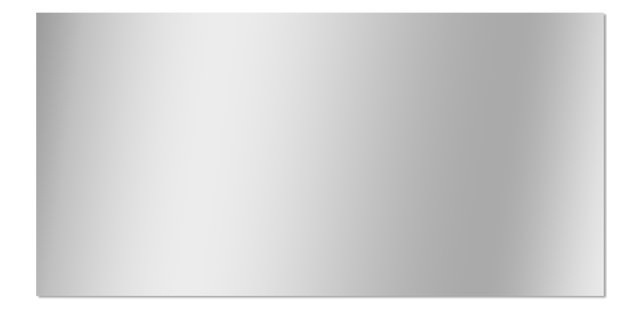 Miroir rectangulaire bords polis l.120 x H.60 cm