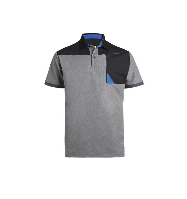 Polo de travail noir / gris T.M Horten - NORTH WAYS 