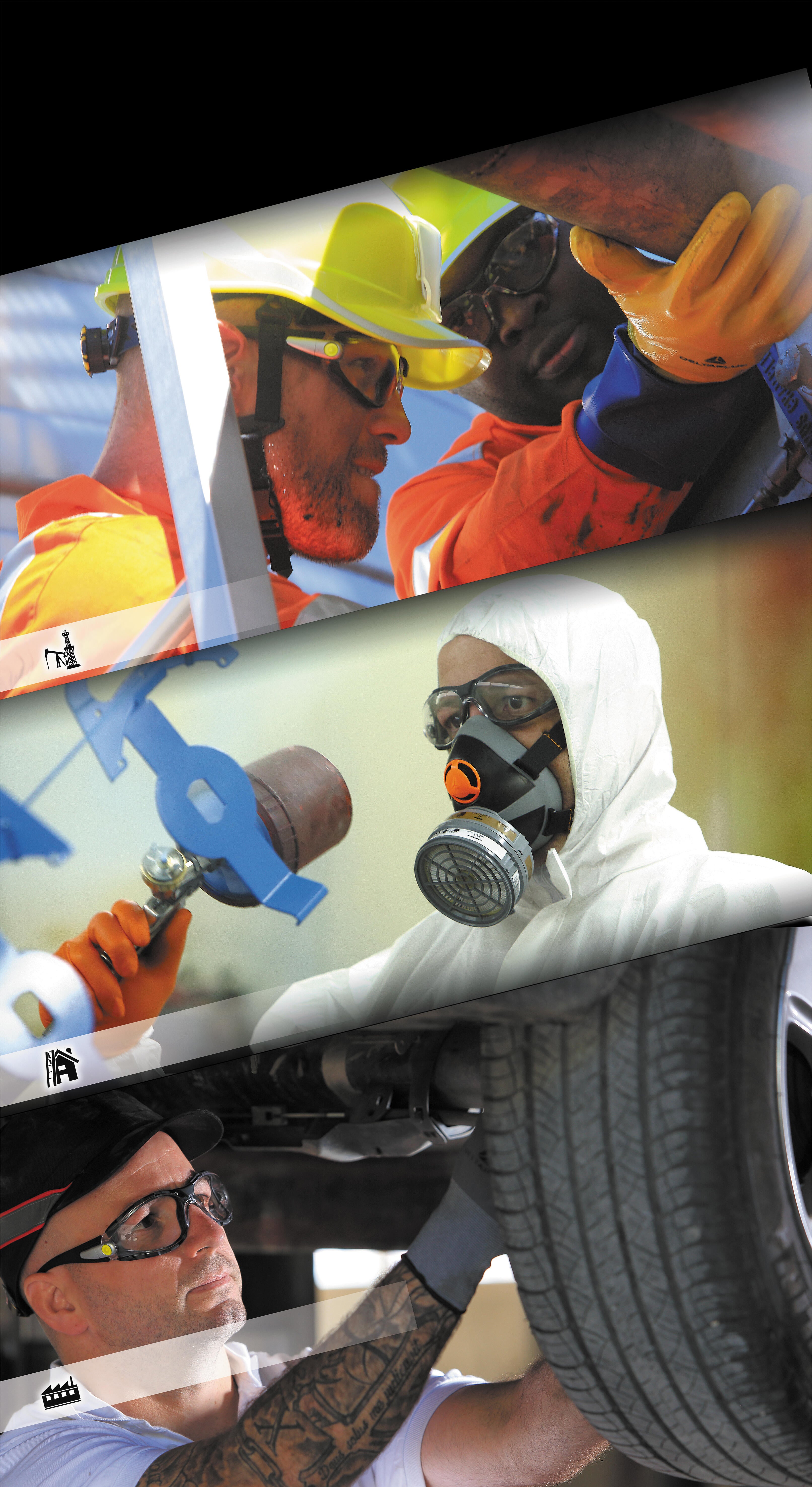 Lunettes de protection antipoussières - DELTA PLUS - 2