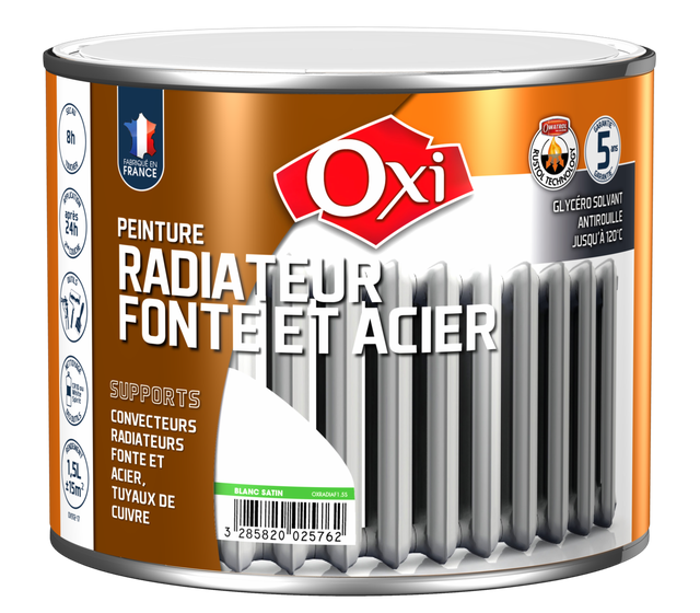 PEINT RADIATEUR FONTE-ACIER SAT BLC 1.5L