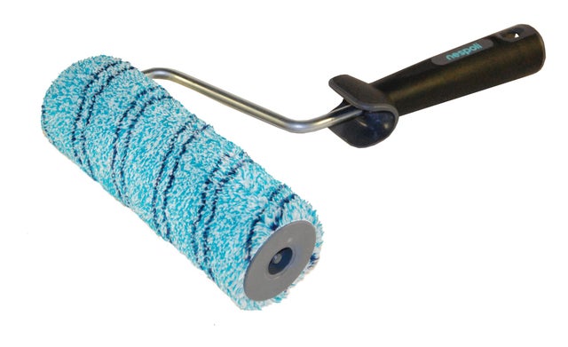 Rouleau peinture polyester 10 mm Long.180 mm pour mur et plafond - Greenroll NESPOLI