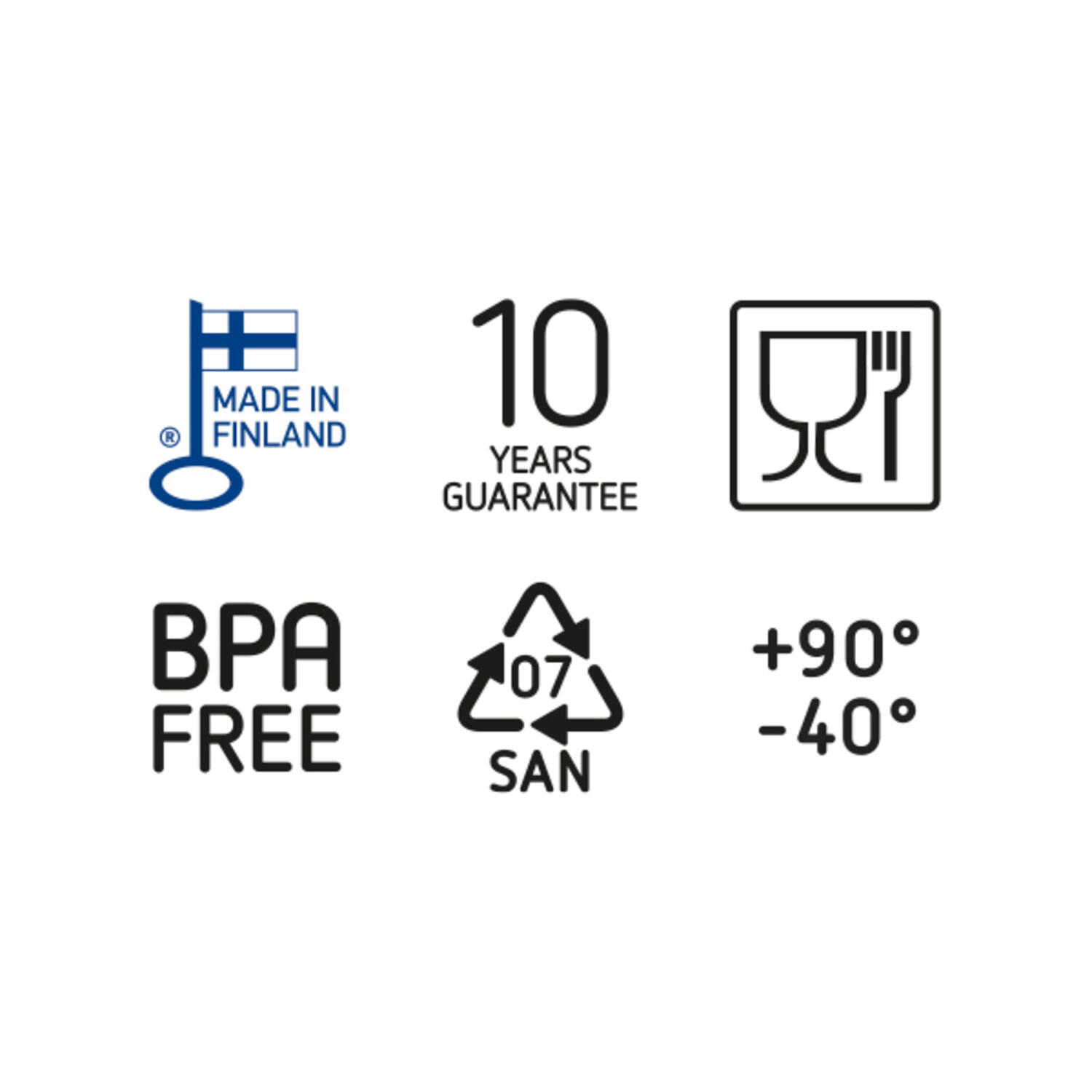 Boîte de rangement SMARTSTORE blanc, 1.3 L, H.6.1 x l.9.4 x P.29.1 cm - 6