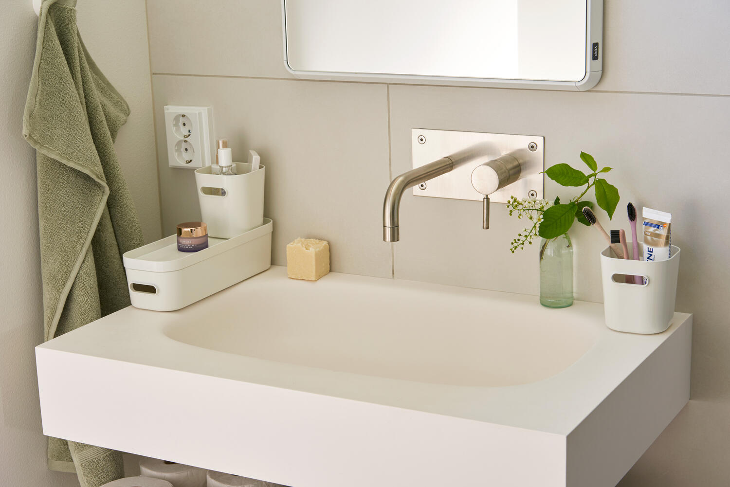 Boîte de rangement SMARTSTORE blanc, 1.3 L, H.6.1 x l.9.4 x P.29.1 cm - 3