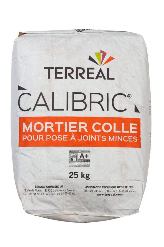 Sac mortier colle calibric 25 kg