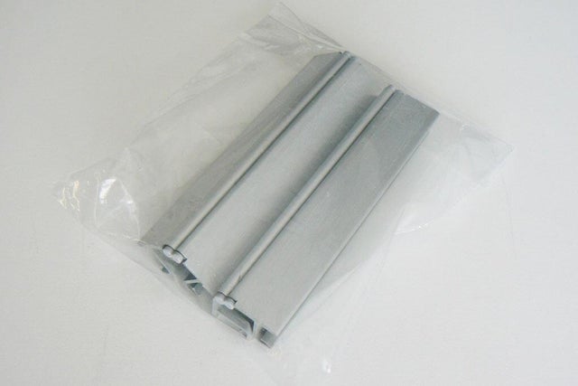SACHET DE 2 PIECES MULTIANGLES ALU (Rentrant, Sortant, Droit) POUR PLINTHE DE CUISINE DE HAUTEUR 120cm