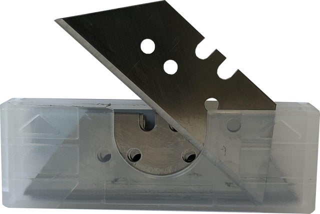 Lot de 10 lames trapèze réversible 60 mm - LERESCHE