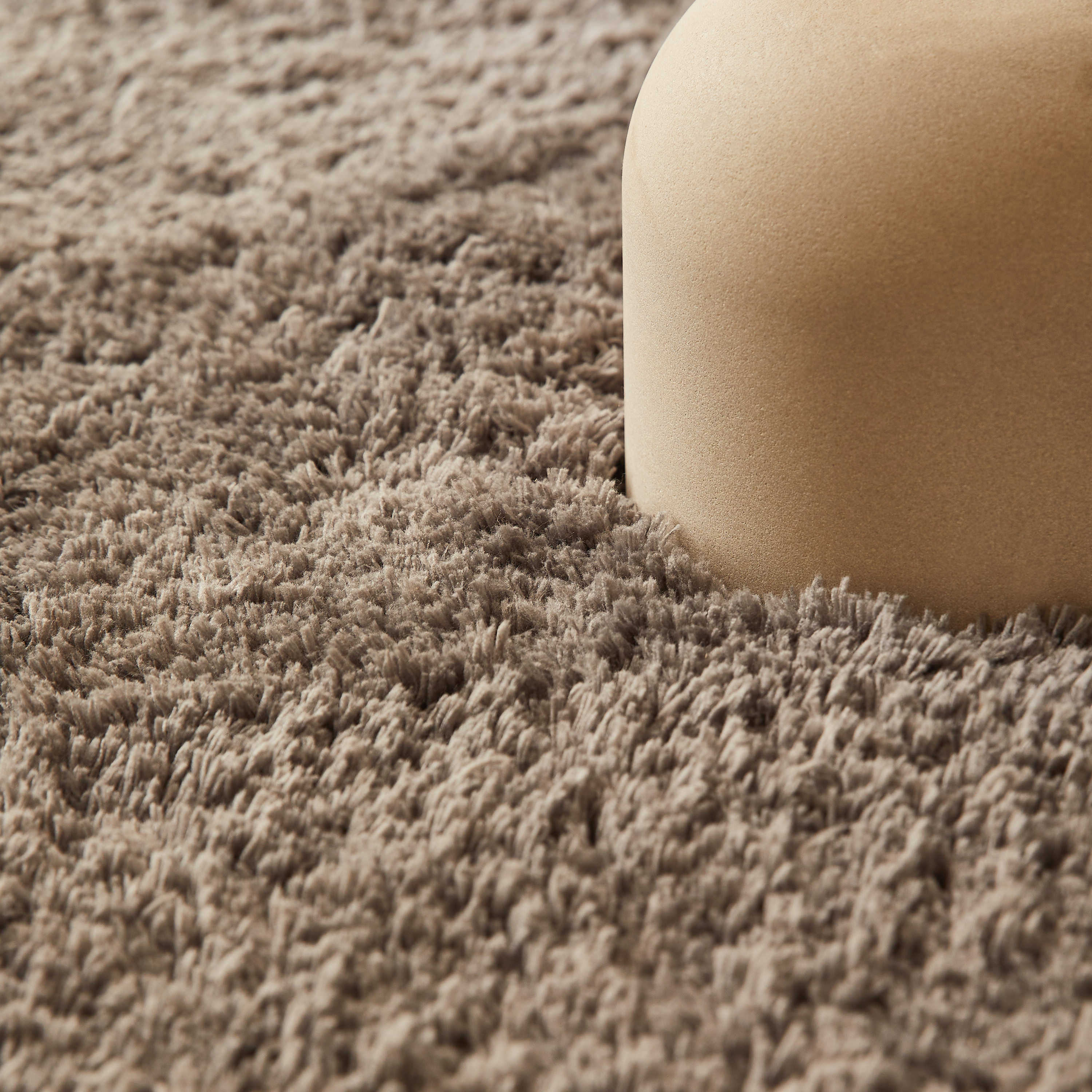 Scendiletto Talka Shaggy in poliestere, L 120 x L 60 cm, antracite - 7