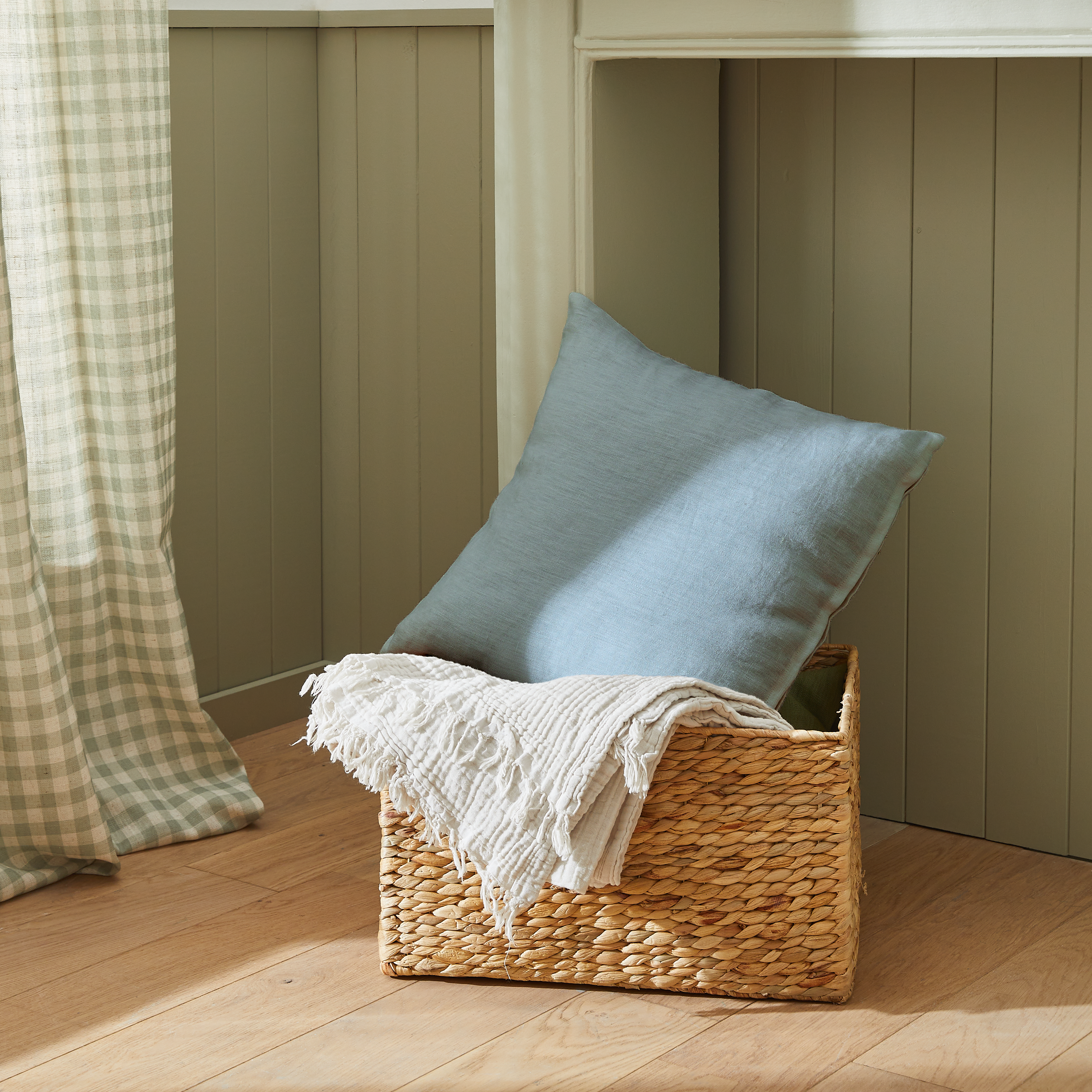 Fronha Almofada Danae Celadon 45X45cm Inspire - 12