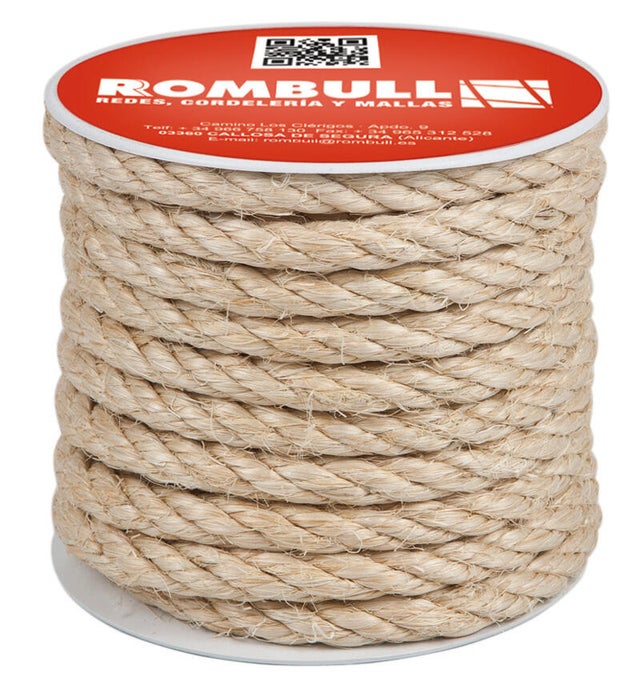 Corde sisal tosadée Diam. 12 mm Long. 15 m