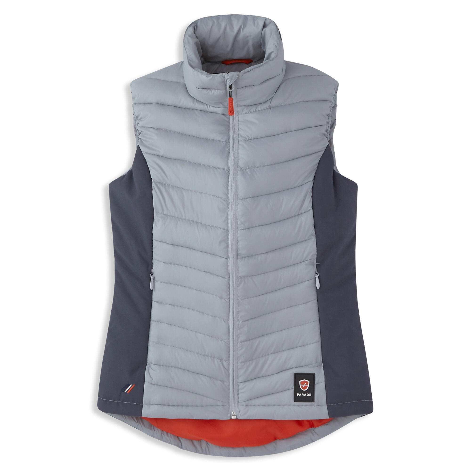 Débardeur à capuche pour homme, veste sans manches grise avec capuche Débardeur à capuche pour homme, veste sans manches grise avec capuche