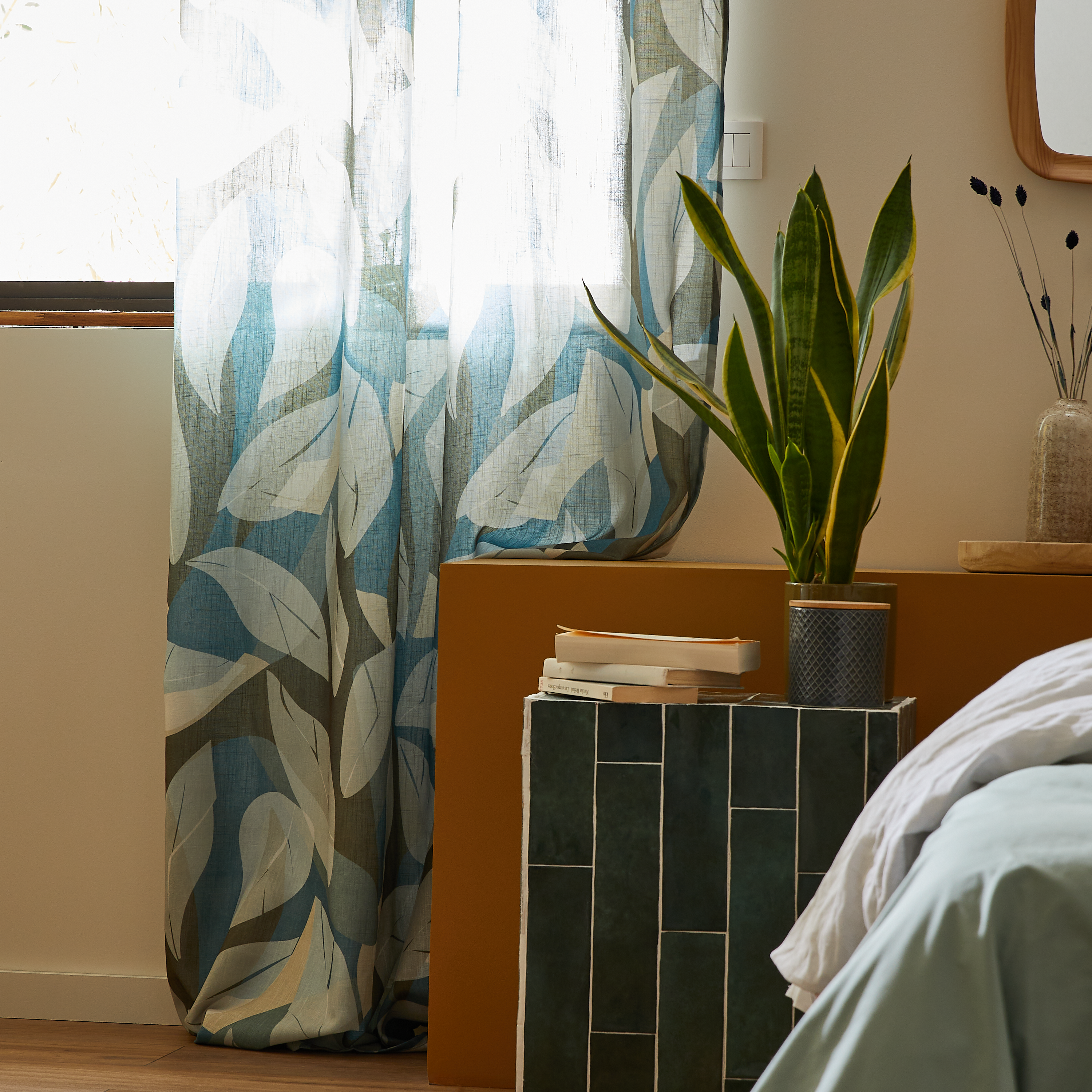 Tenda INSPIRE Toena blu, occhiello 140x280 cm - 6