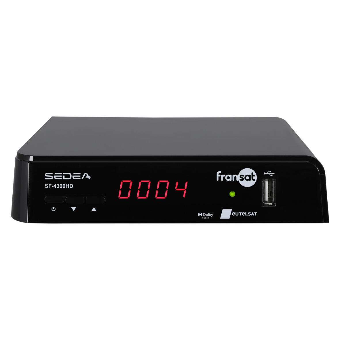 Pack THOMSON Récepteur TV Satellite Full HD + Carte d'accès TNTSAT + Câble HDMI + Câble 12V