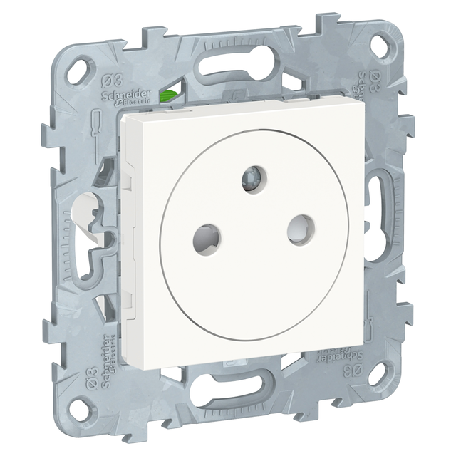 Prise de courant 2P+T affleurante UNICASTUDIO- SCHNEIDER ELECTRIC