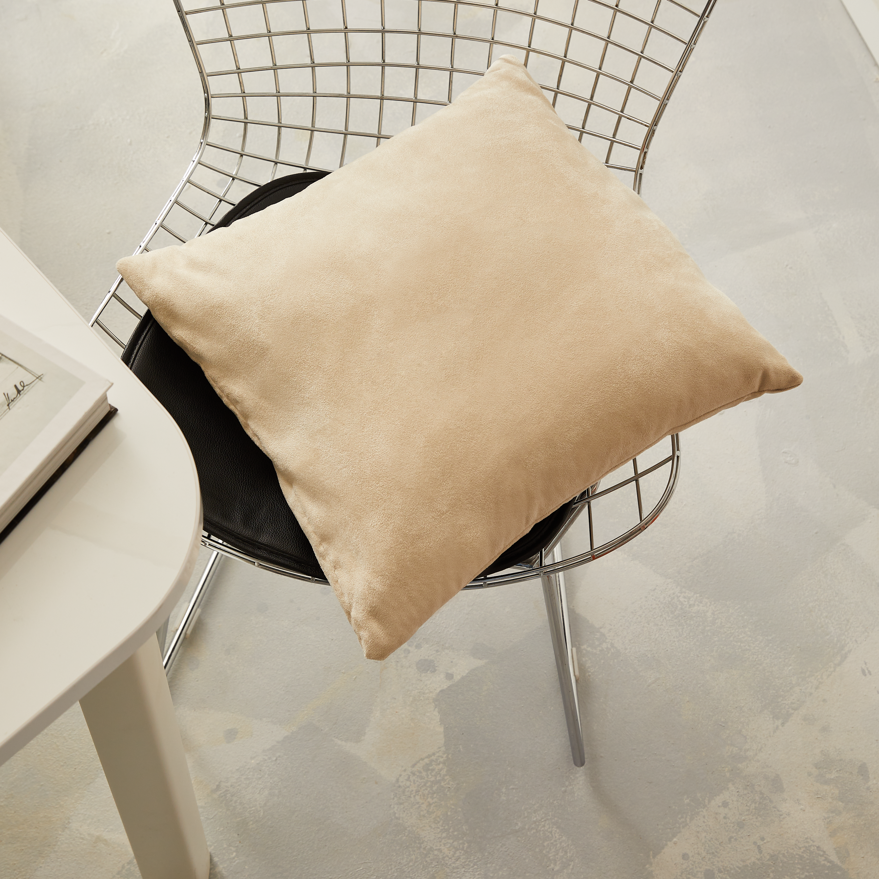 Fronha almofada Tony 45x45cm creme Inspire - 12