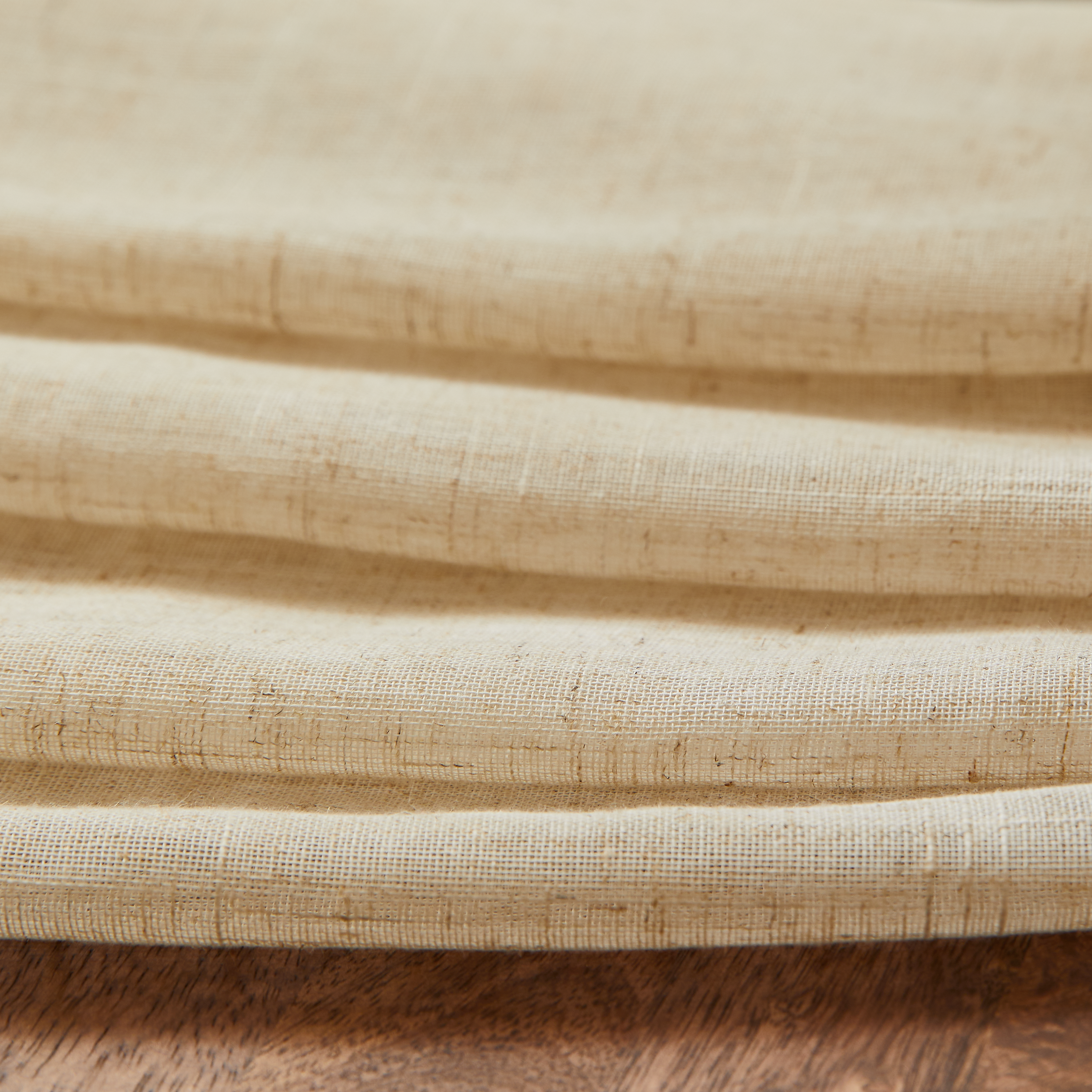 Visillo  cinta frunce, trabilla oculta New Teo  INSPIRE  beige natural de 300x280cm - 4