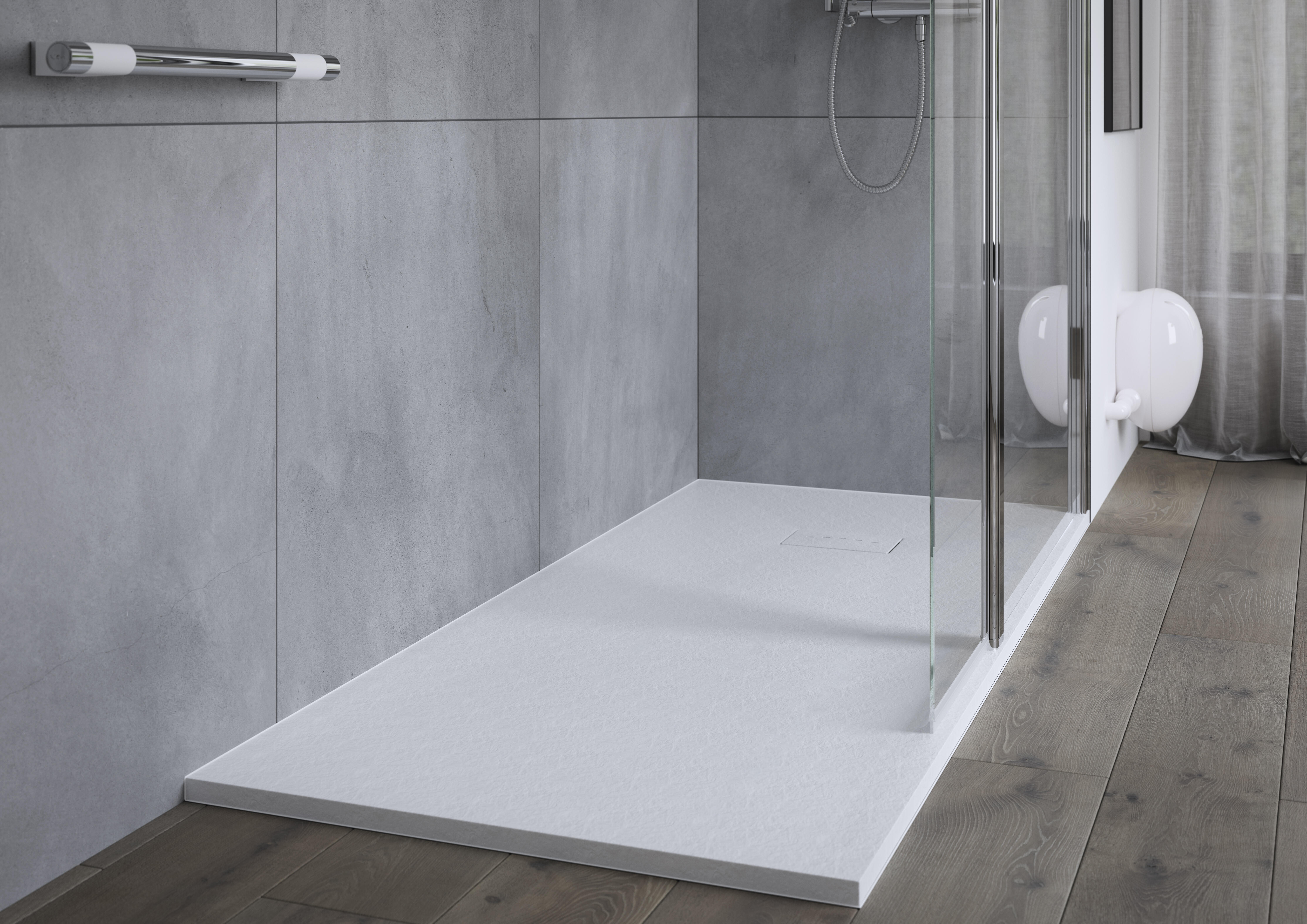 Receveur de douche 70x100cm extra plat MADISON en résine surface