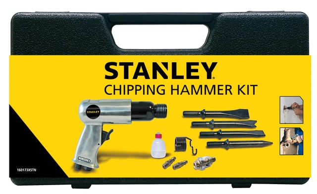 Marteau burin + 4 burins coffret - STANLEY