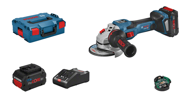 Meuleuse d'angle sans fil Biturbo 18V - BOSCH PROFESSIONAL